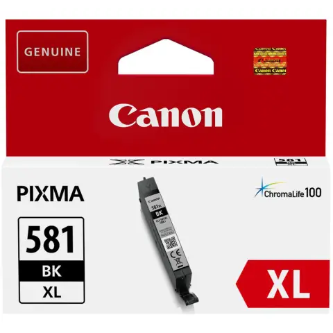 Canon CLI-581BK XL - Tusz czarny 581BKXL do Canon TR-7500, TR-7550, TR-8500, TR-8550, TR-6100